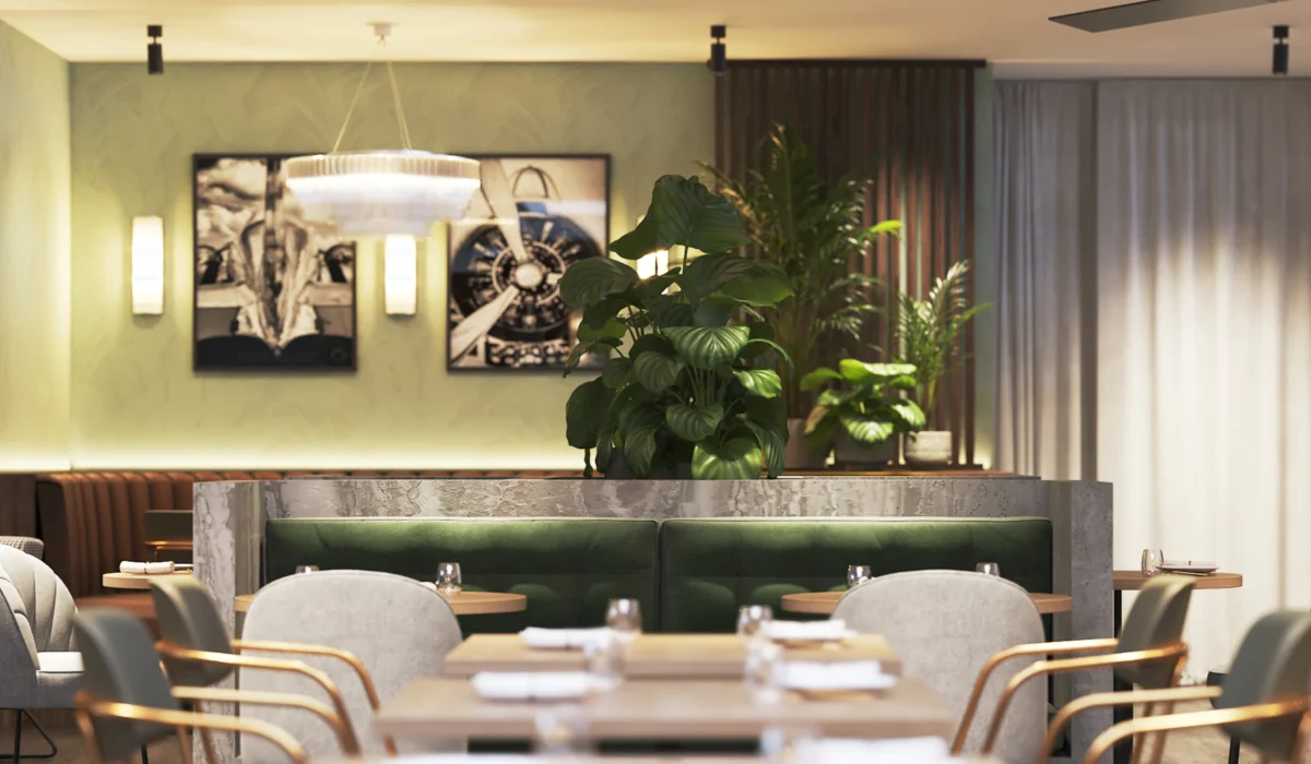 architekturvisualisierung 8 Architektur-visualisierung-restaurant-zuerich-flughafen-the-gallery