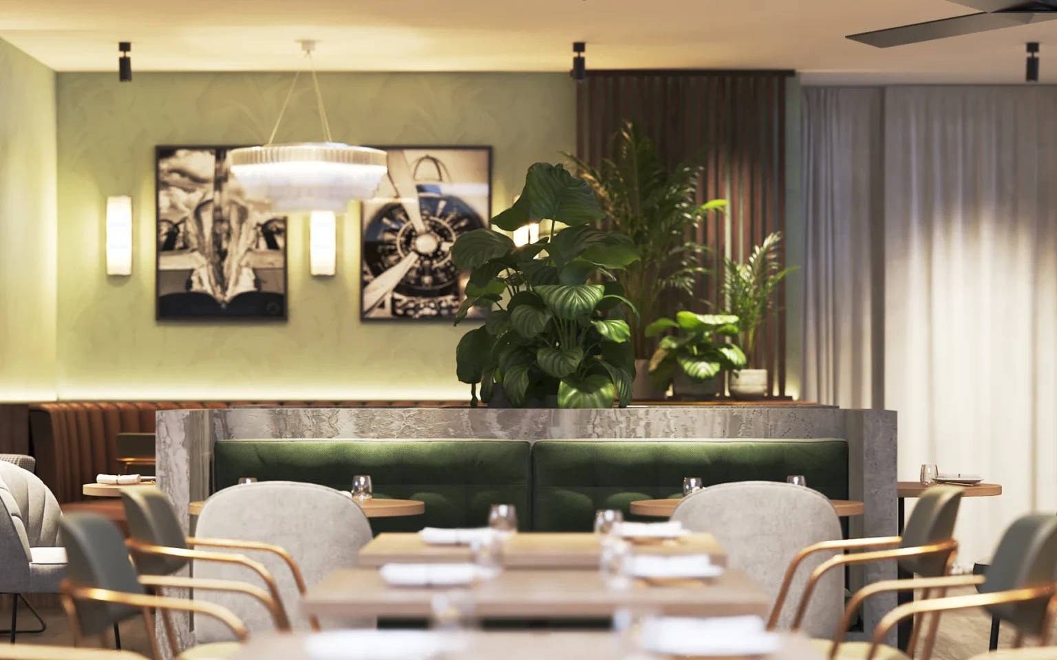 Architektur-visualisierung-restaurant-zuerich-flughafen-the-gallery