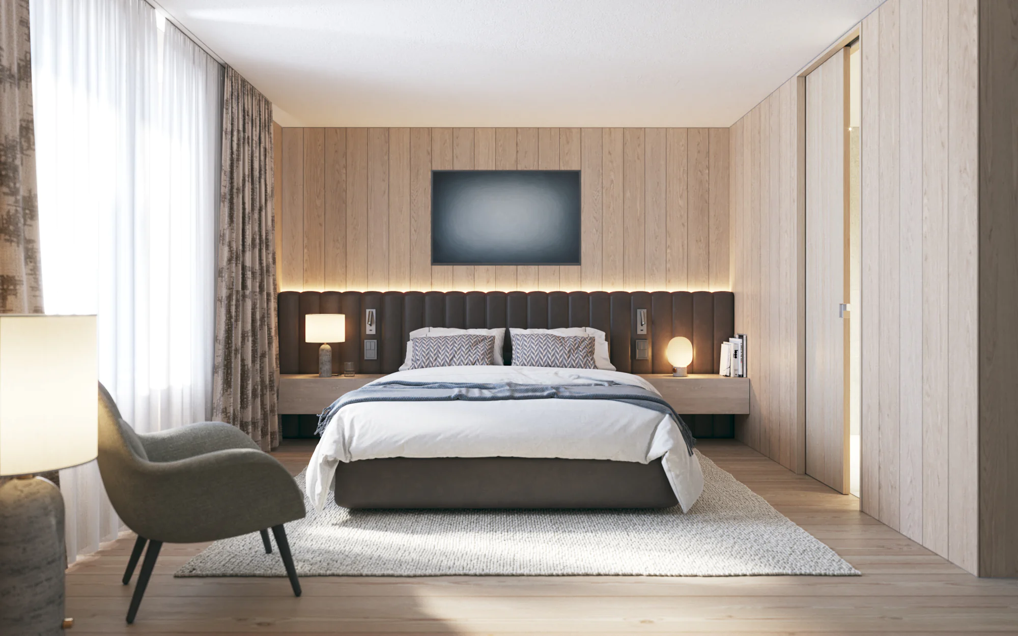 Architectural-rendering-Andermatt-bedroom-interior
