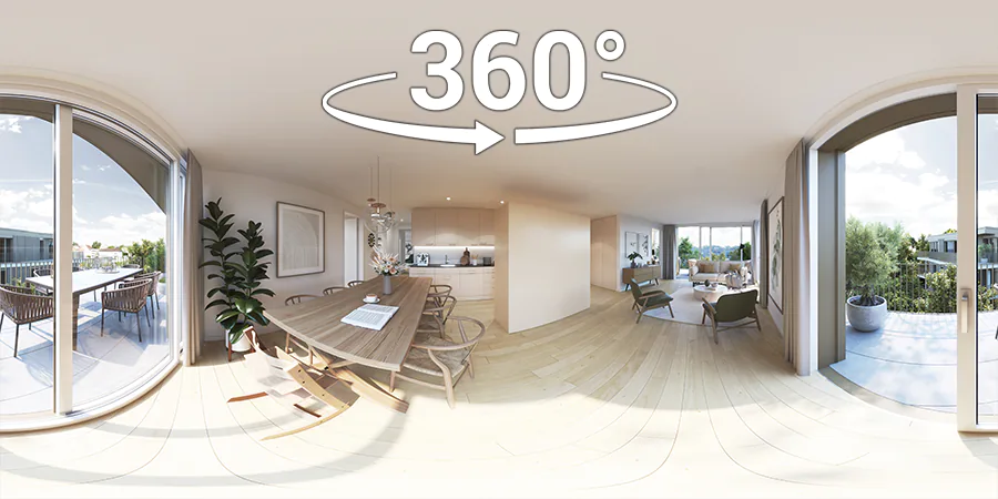 360° virtueller Rundgang durch einen wohnung in Armiswil