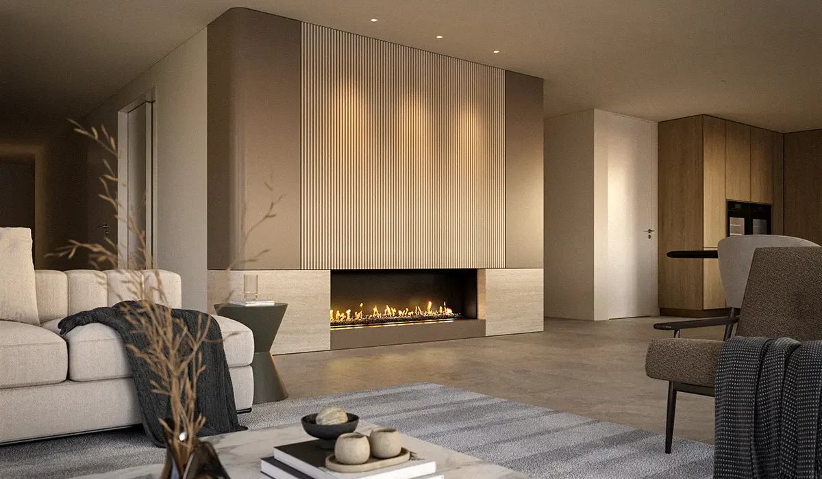 Interior-rendering-Ruschlikon-Fireplace