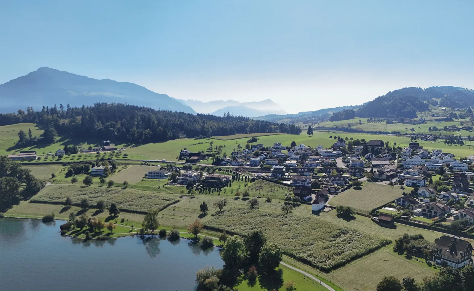 drone footage architecture real estate zurich